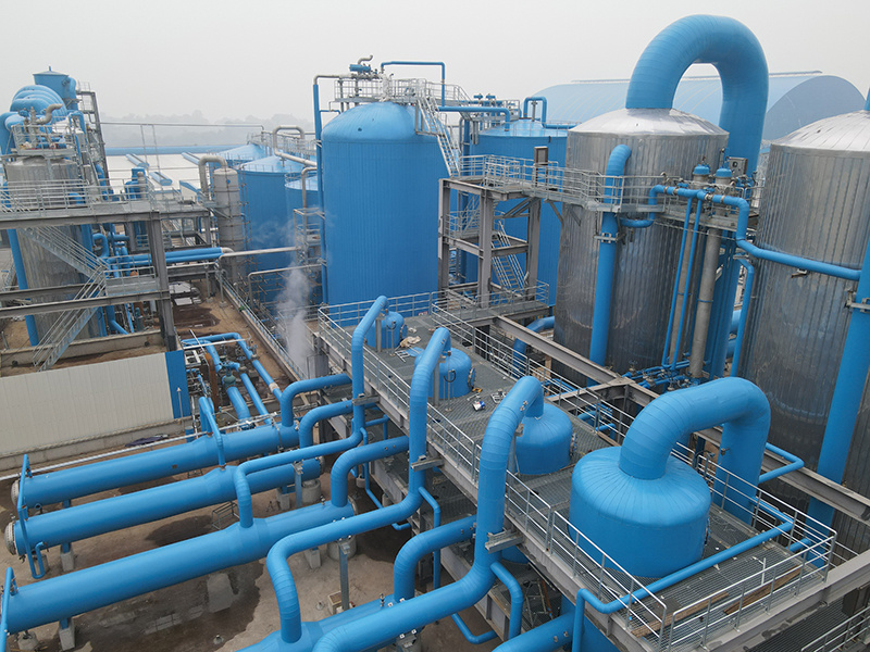 重庆580t/h造纸黑液 化机浆废水蒸发项目